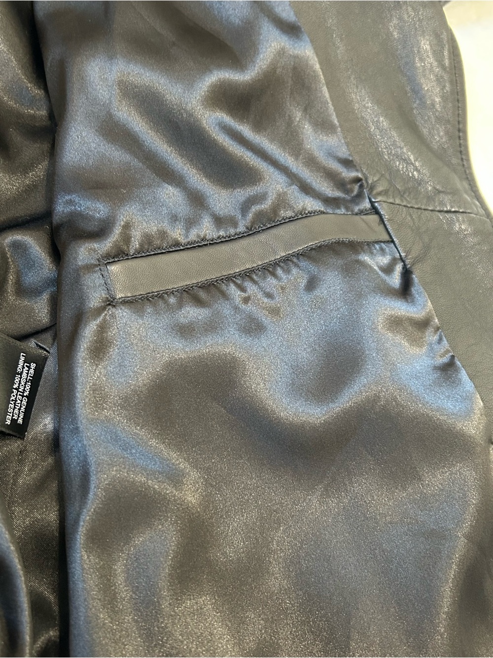 Harley-Davidson Studded Lambskin Leather Jacket Size Large - Picture 8 of 14